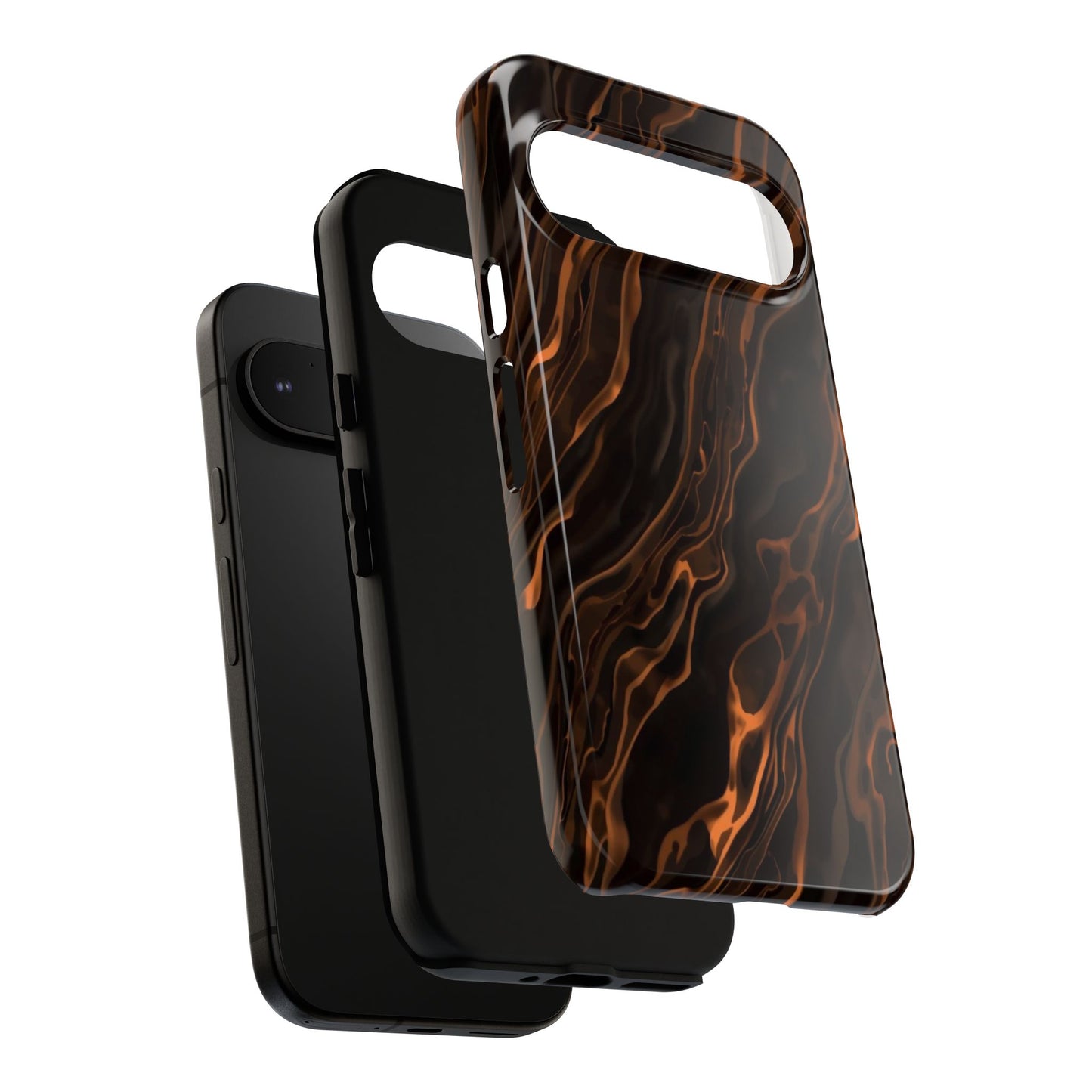 Copper Swirl Phone Case — Tough Protective iPhone Cover