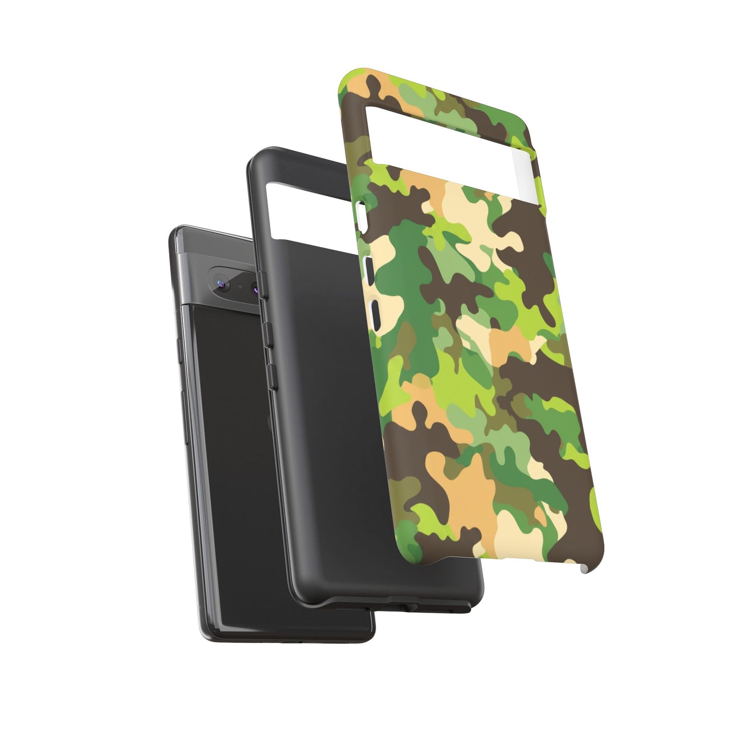 Camouflage Tough Phone Case — Military Camo Protective Cover