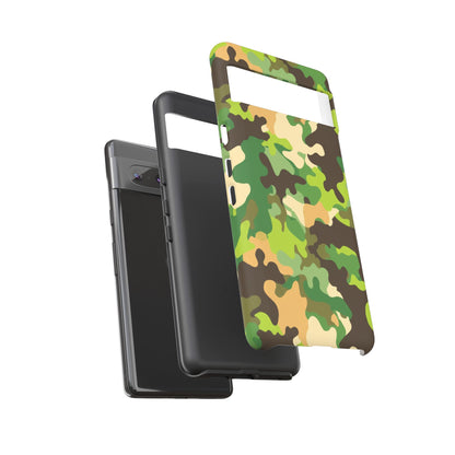 Camouflage Tough Phone Case — Military Camo Protective Cover