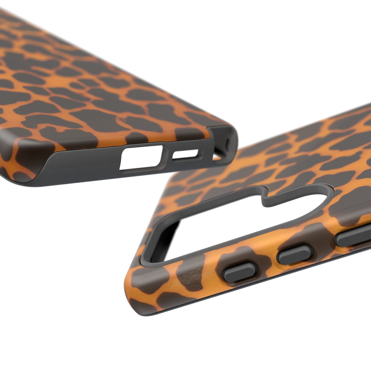 Leopard Print Tough Phone Case — Slim Protective iPhone Cover