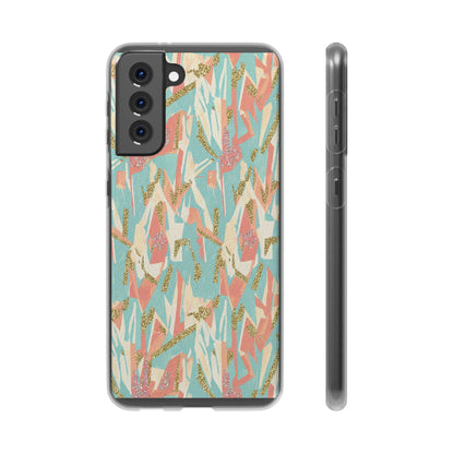Pastel Abstract Floral Phone Case - Flexi Case