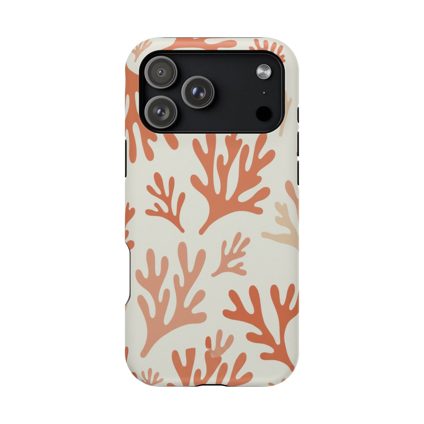 Coral Reef Magnetic Impact Phone Case — Protective MagSafe-Compatible Design