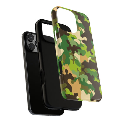 Camouflage Tough Phone Case — Military Camo Protective Cover