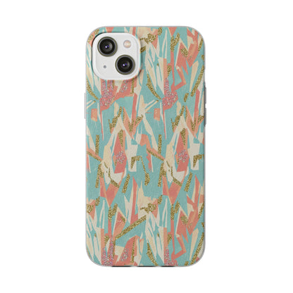 Pastel Abstract Floral Phone Case - Flexi Case
