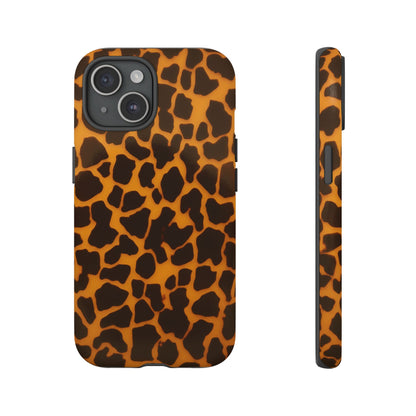 Leopard Print Tough Phone Case — Slim Protective iPhone Cover