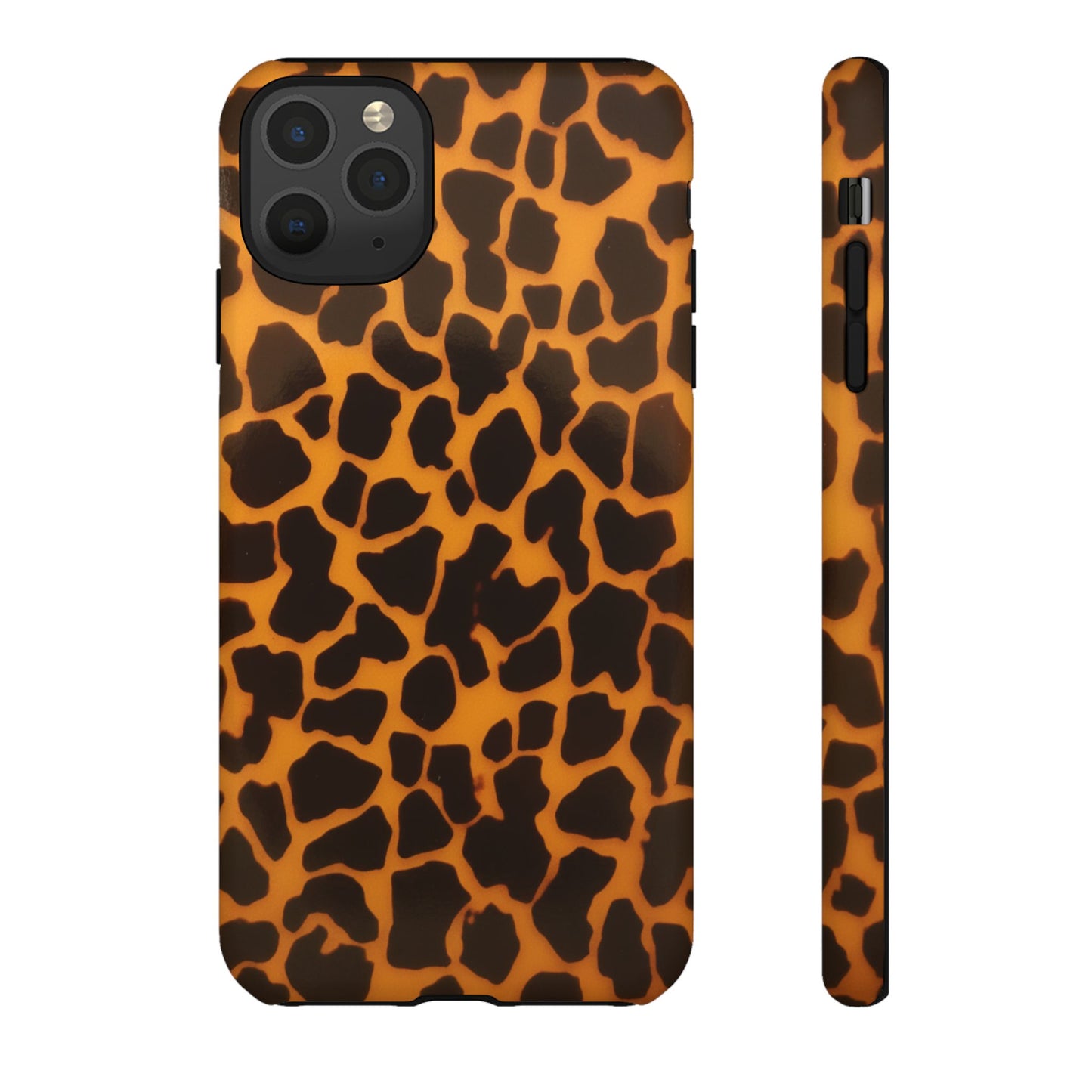 Leopard Print Tough Phone Case — Slim Protective iPhone Cover