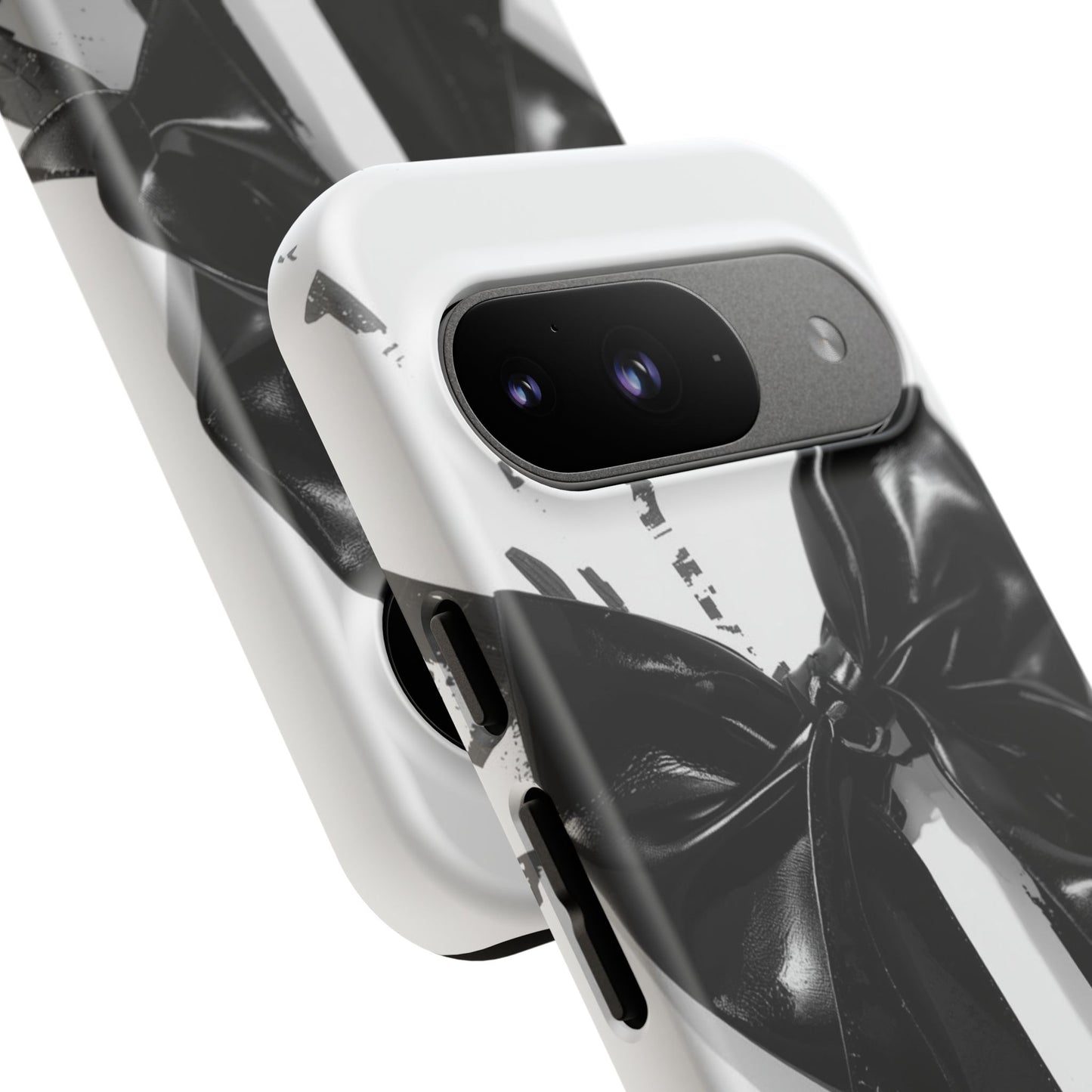 Phone Case — Black Bow Graphic Protective Cover