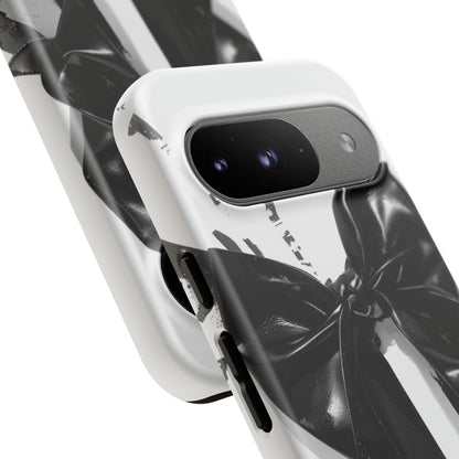 Phone Case — Black Bow Graphic Protective Cover