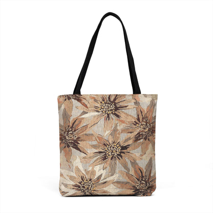 Blossom Woven Tote - Mosaic Earth Toned Bag