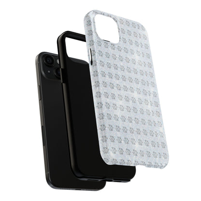 Tough Phone Case — Subtle floral Print Protective Cover