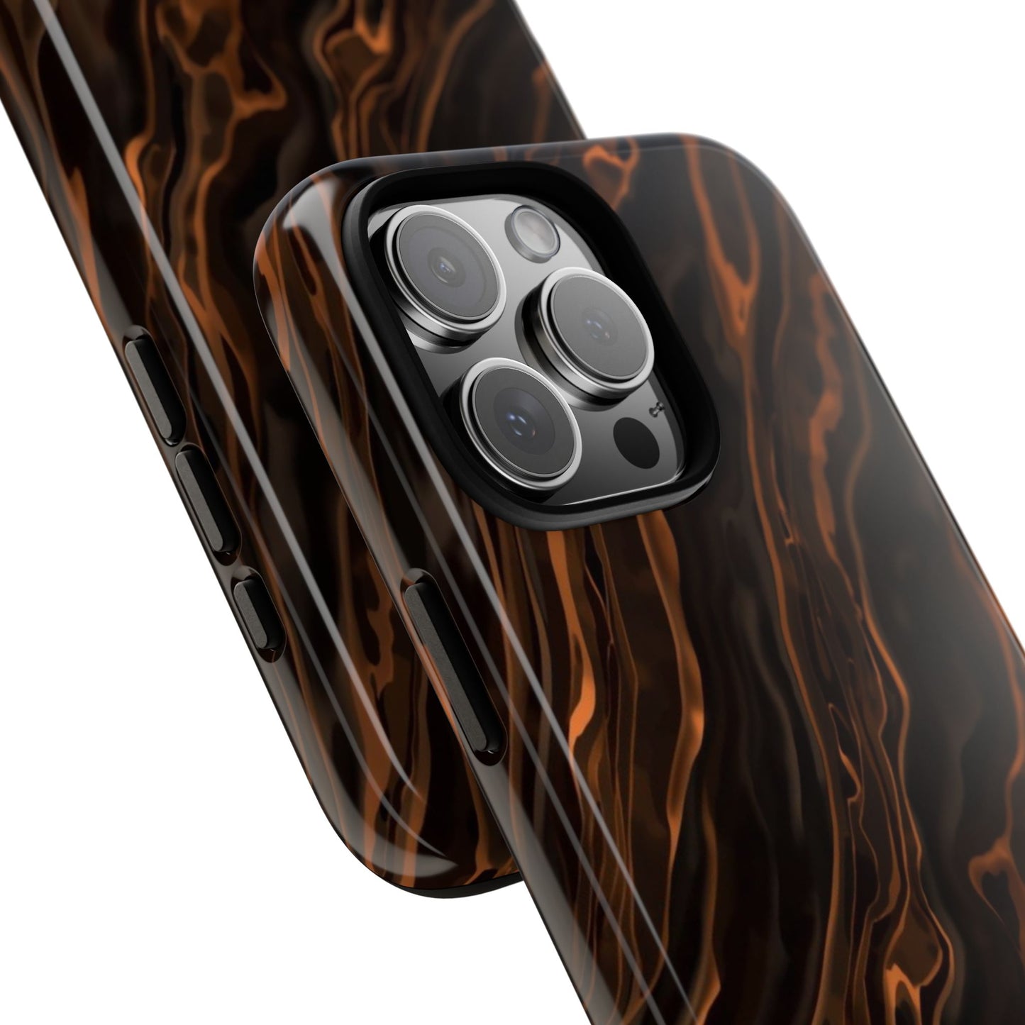 Copper Swirl Phone Case — Tough Protective iPhone Cover