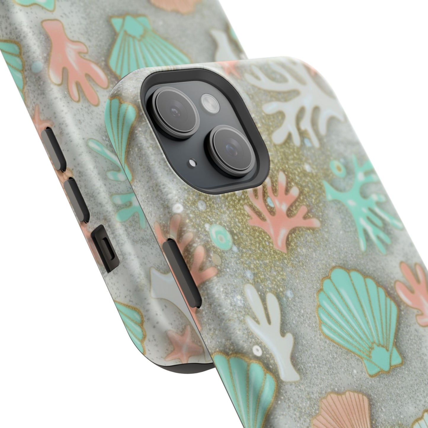 Seashell Coral Magnetic Impact Phone Case