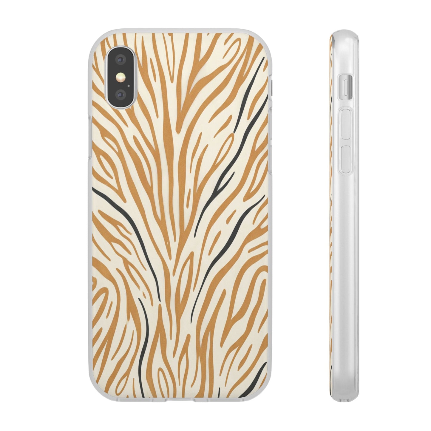 Pink Leopard Print Phone Case – Slim Flexible Protective Cover