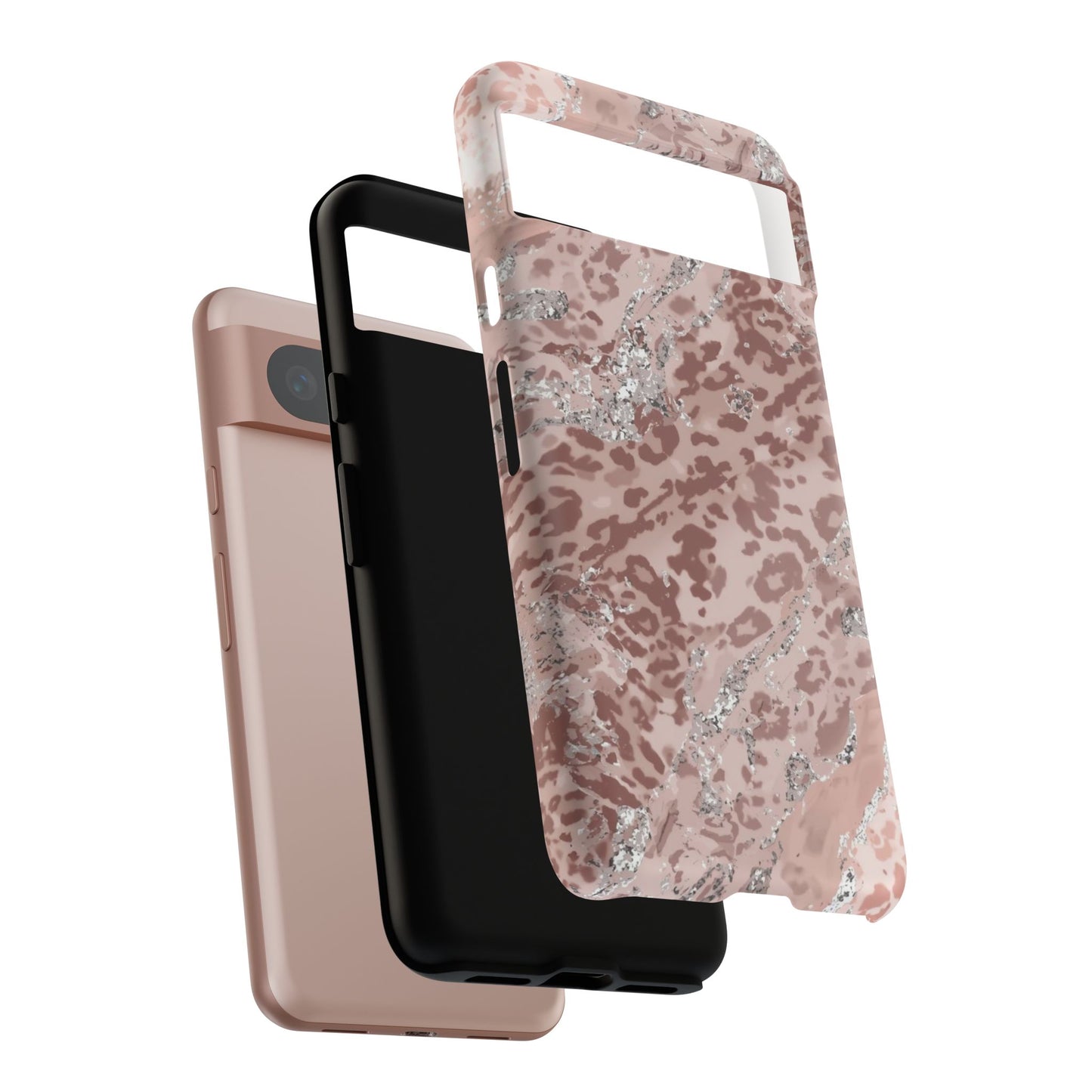 Tropical Monstera Phone Case — Colorful Leaf Protective Tough Case