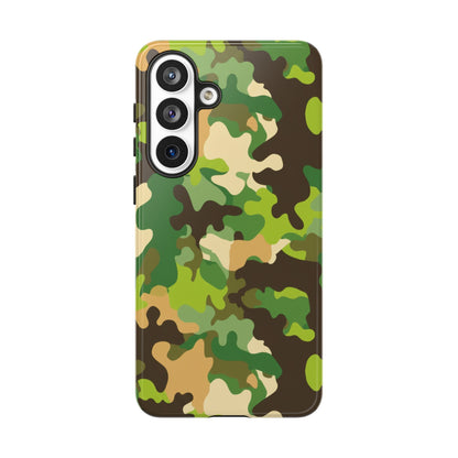 Camouflage Tough Phone Case — Military Camo Protective Cover