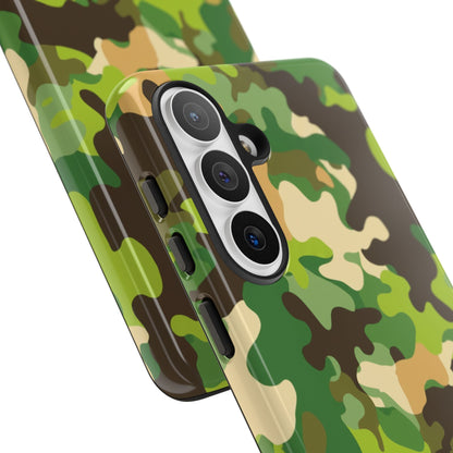 Camouflage Tough Phone Case — Military Camo Protective Cover