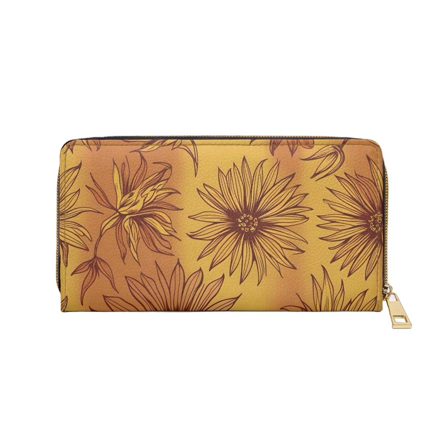 Women's Sunflower Wallet - Summer Floral Wallet
