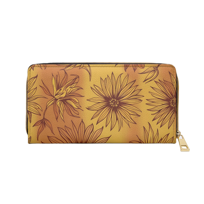 Women's Sunflower Wallet - Summer Floral Wallet