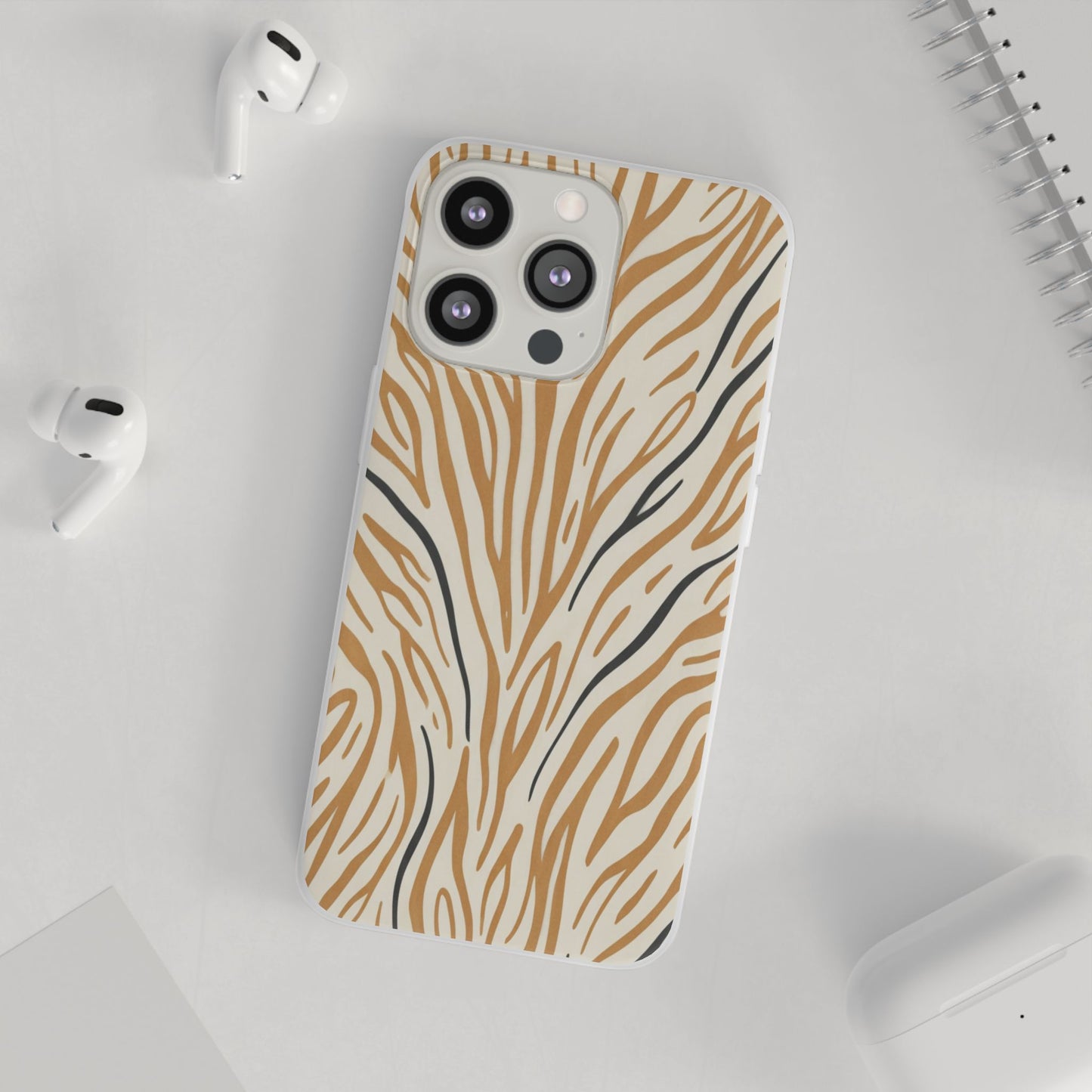 Pink Leopard Print Phone Case – Slim Flexible Protective Cover