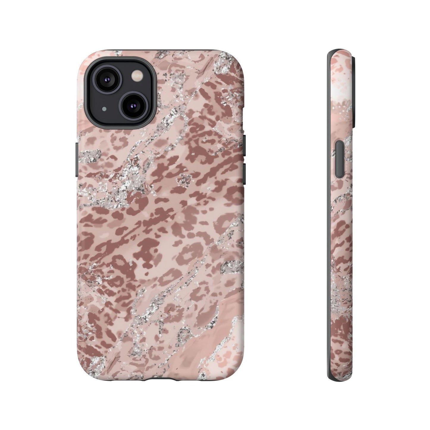 Tropical Monstera Phone Case — Colorful Leaf Protective Tough Case