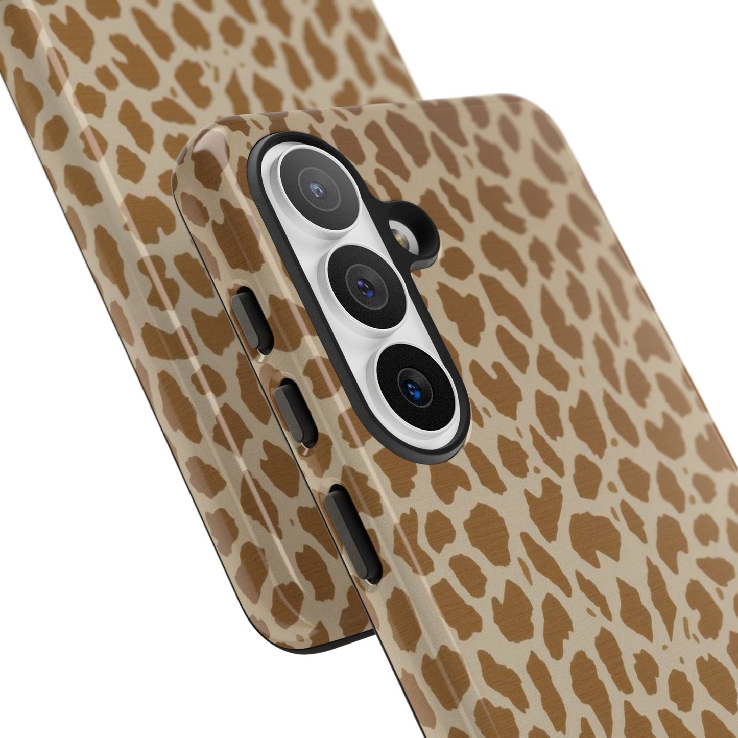 Leopard Print Tough Phone Case — Slim Protective Animal Pattern