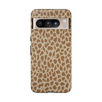 Leopard Print Tough Phone Case — Slim Protective Animal Pattern