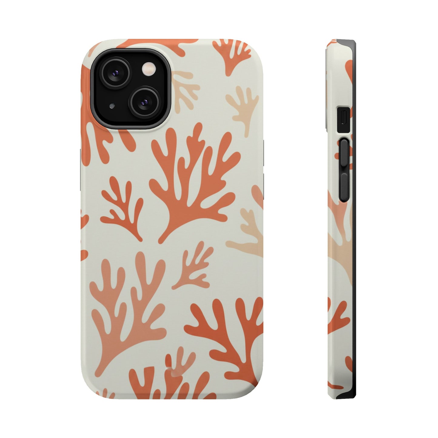 Coral Reef Magnetic Impact Phone Case — Protective MagSafe-Compatible Design