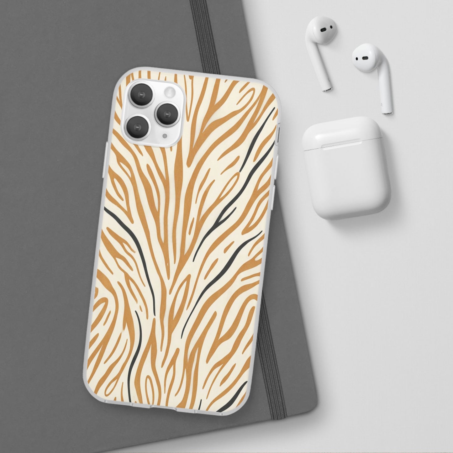 Pink Leopard Print Phone Case – Slim Flexible Protective Cover