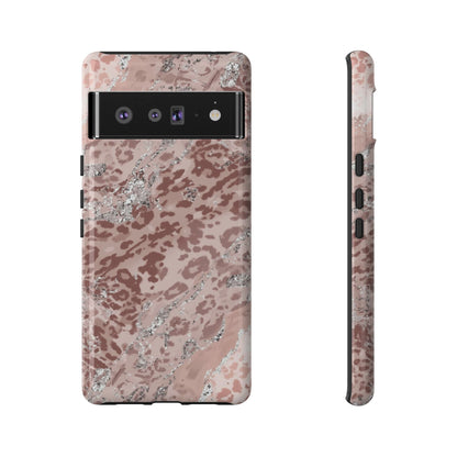Tropical Monstera Phone Case — Colorful Leaf Protective Tough Case