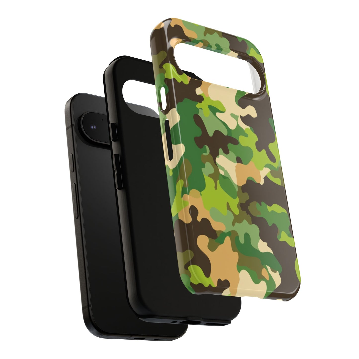 Camouflage Tough Phone Case — Military Camo Protective Cover