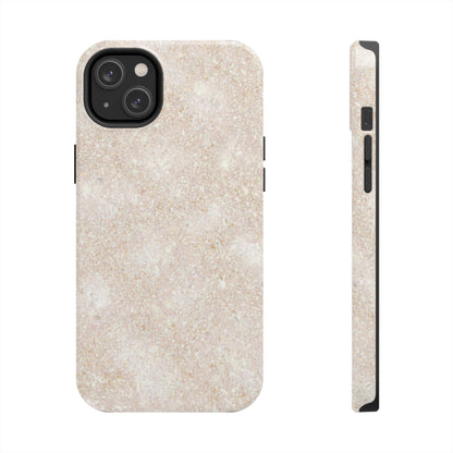 Marble Texture Tough Phone Case — Sandstone Protective Phone Cover