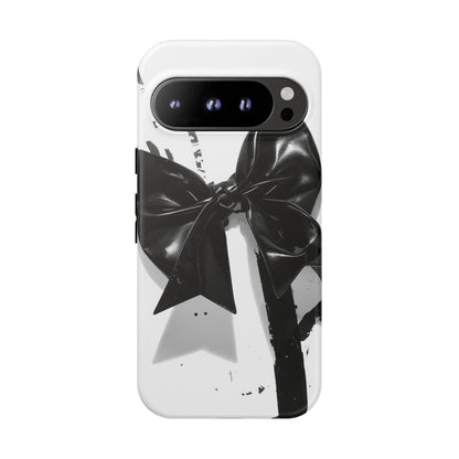 Phone Case — Black Bow Graphic Protective Cover