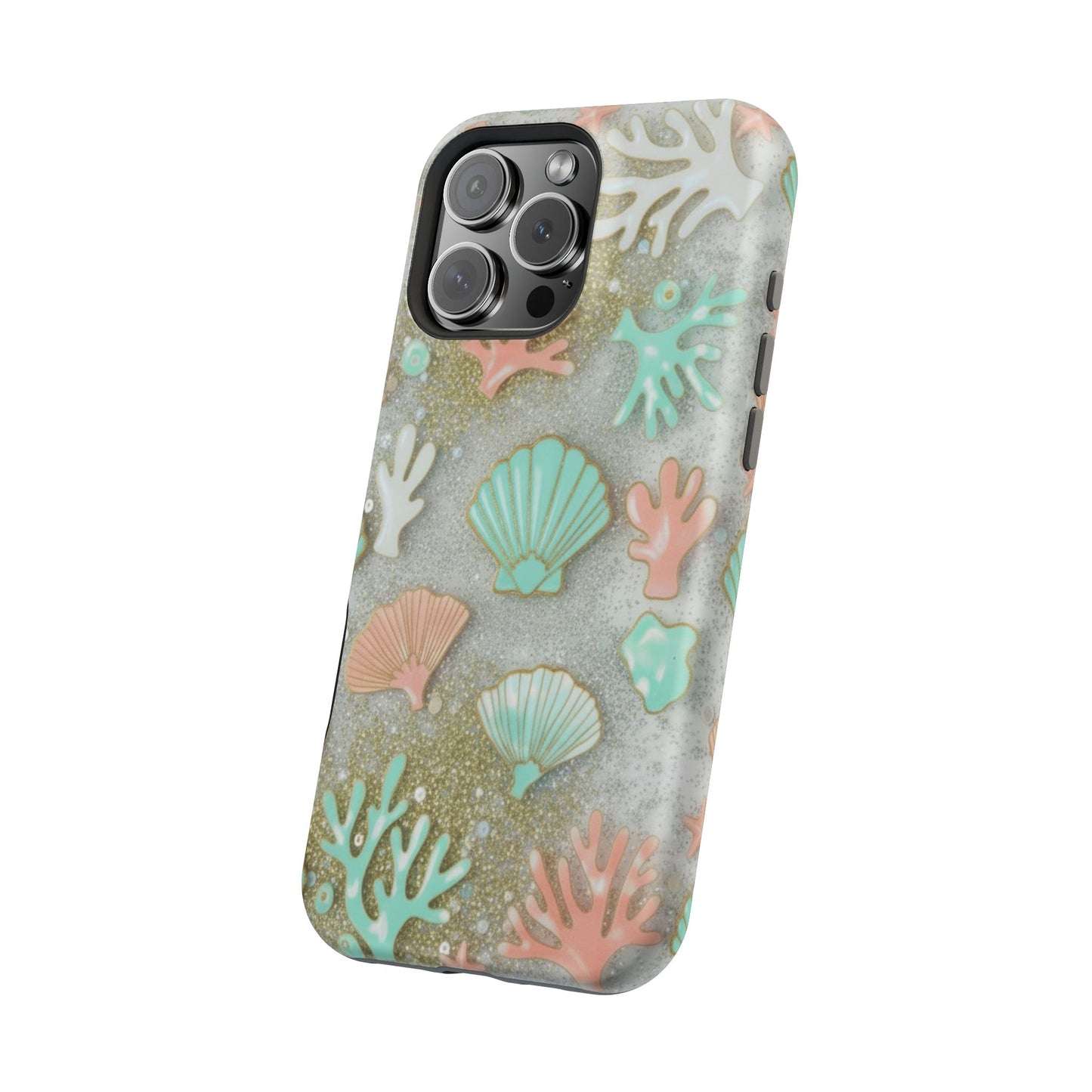 Seashell Coral Magnetic Impact Phone Case