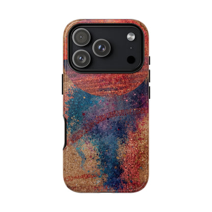 Retro Sunset Tough Phone Case