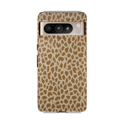 Leopard Print Tough Phone Case — Slim Protective Animal Pattern