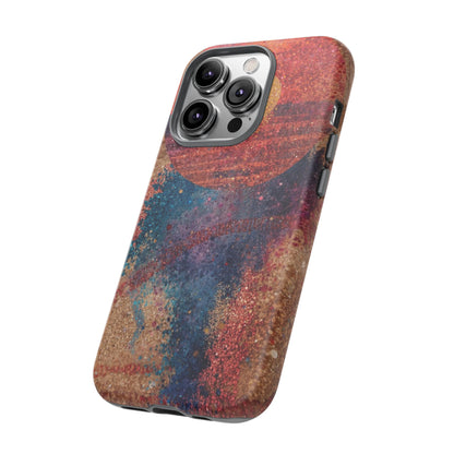 Retro Sunset Tough Phone Case