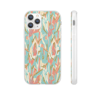 Pastel Abstract Floral Phone Case - Flexi Case