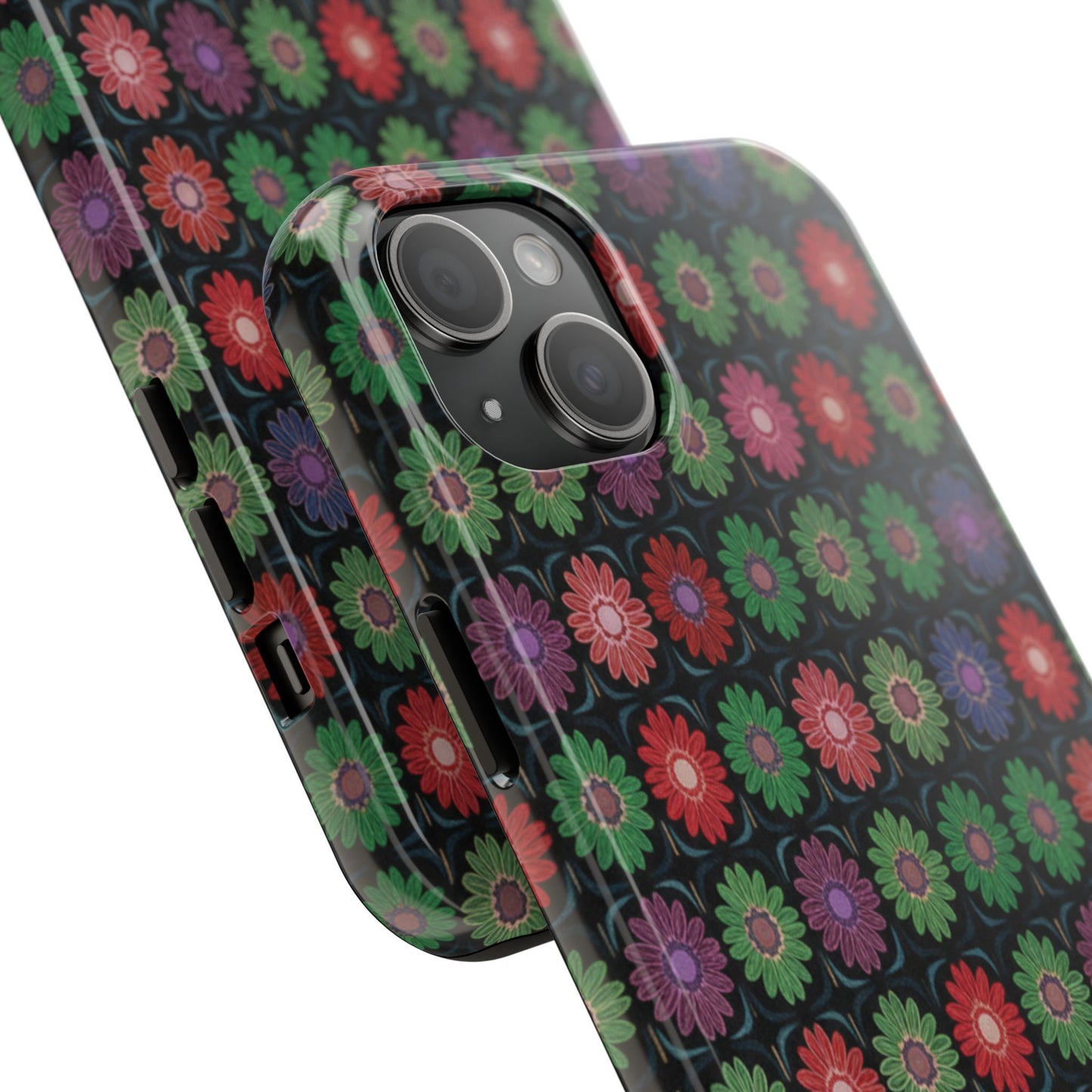 Copy of Floral Sunflower Tough Phone Case — Neutral Daisy Pattern Protective Cover