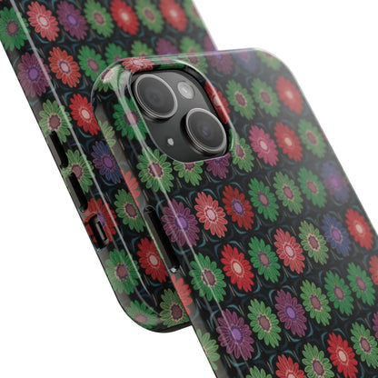 Copy of Floral Sunflower Tough Phone Case — Neutral Daisy Pattern Protective Cover