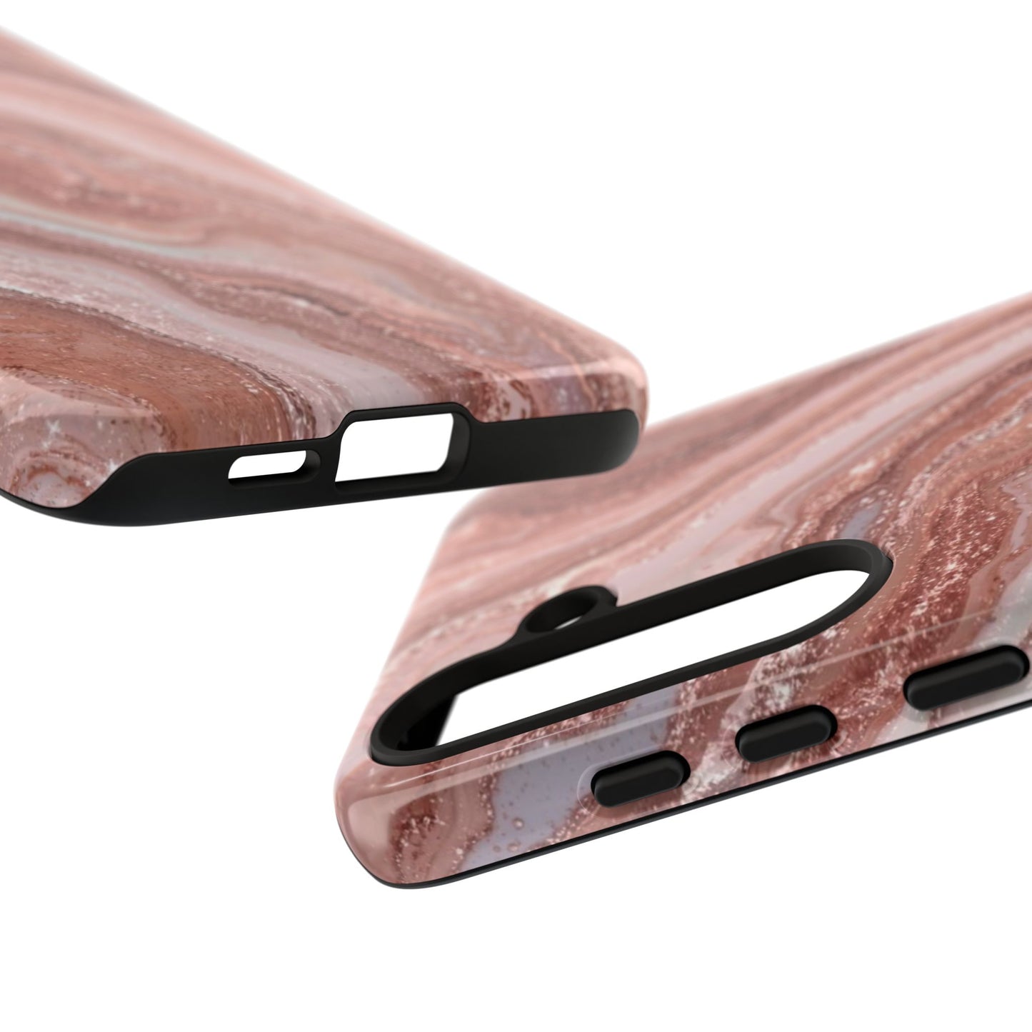 Rose Gold Marble Tough Phone Case