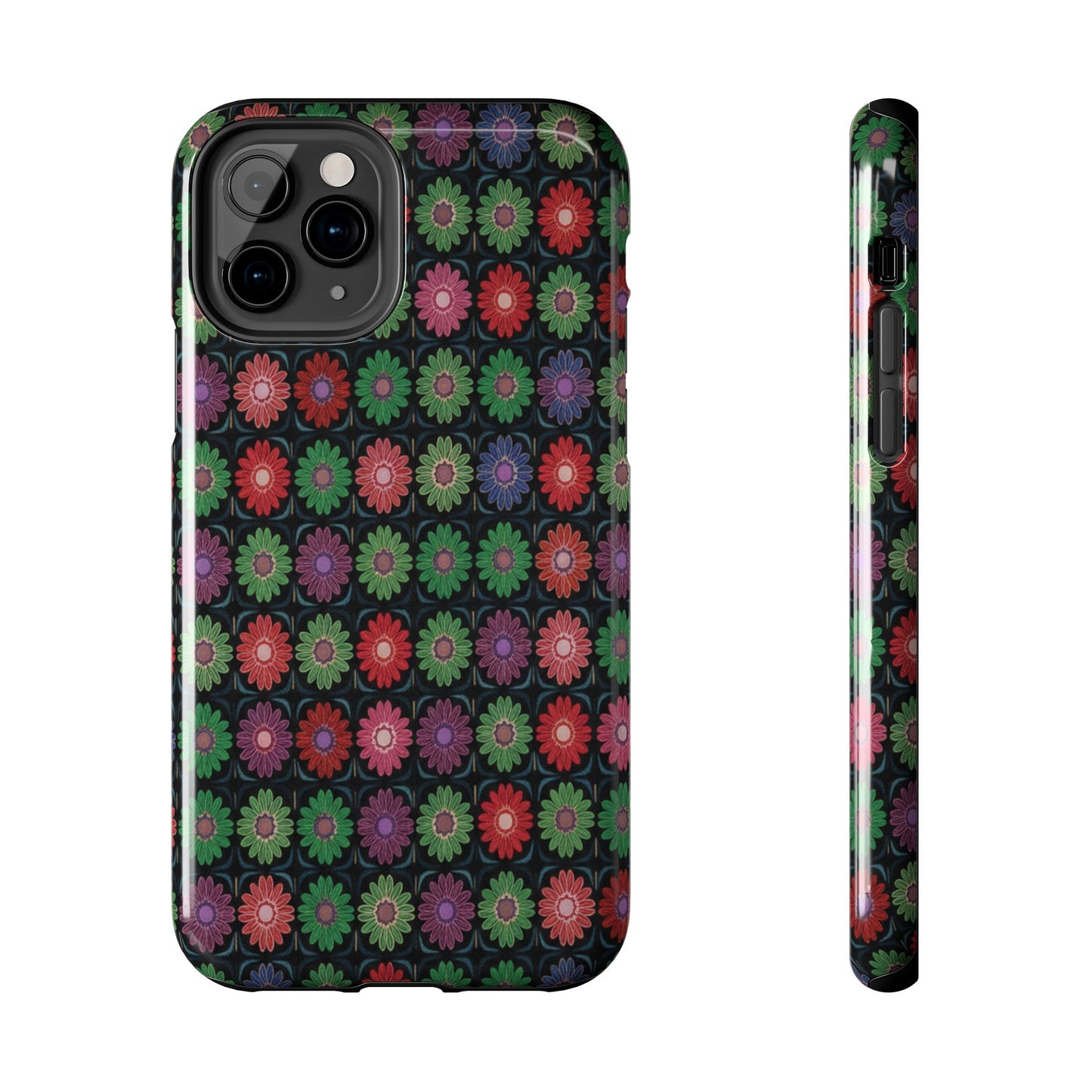 Copy of Floral Sunflower Tough Phone Case — Neutral Daisy Pattern Protective Cover