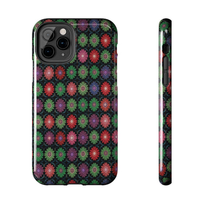 Copy of Floral Sunflower Tough Phone Case — Neutral Daisy Pattern Protective Cover