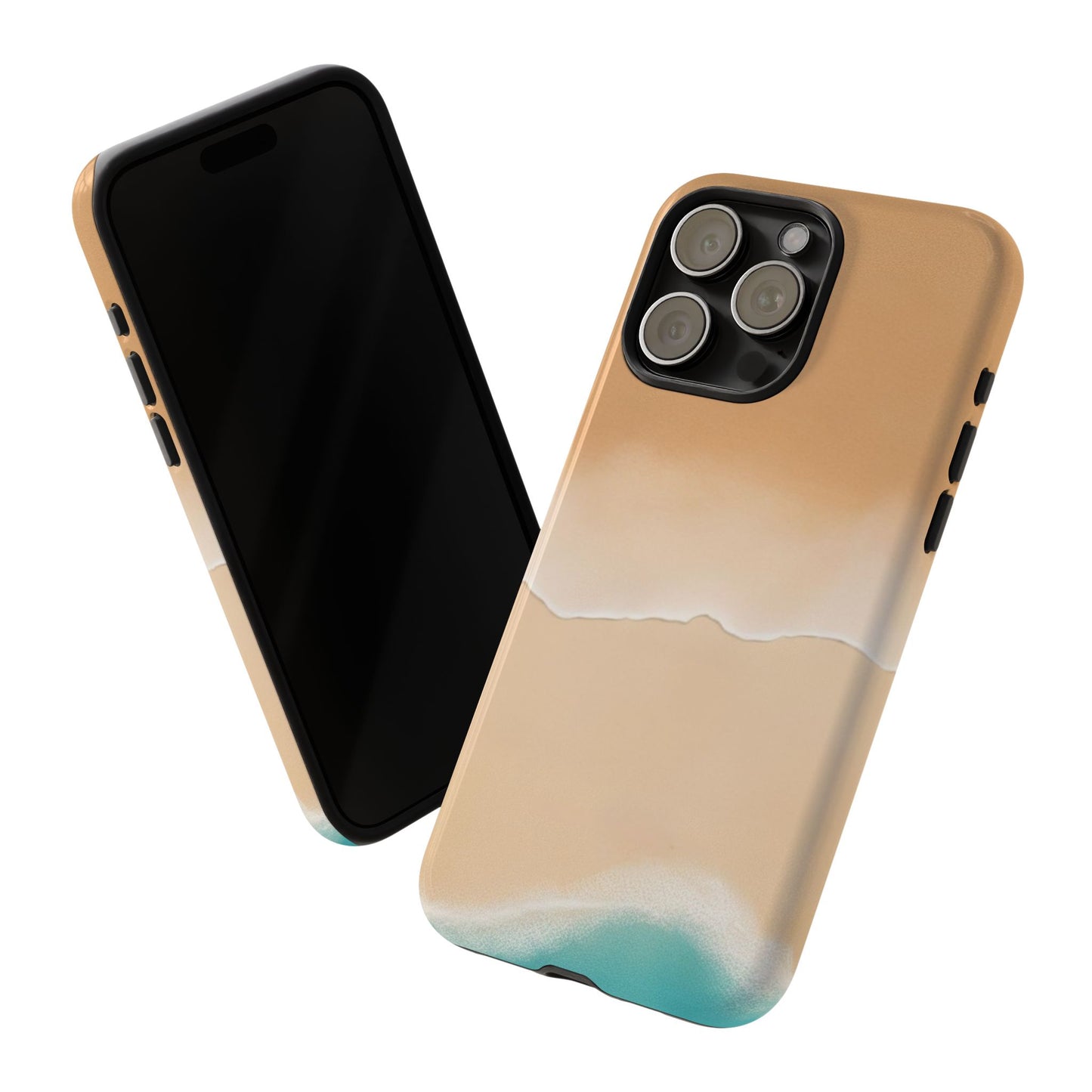 Ocean Shore Tough Phone Case — Beach Wave Protective Cover