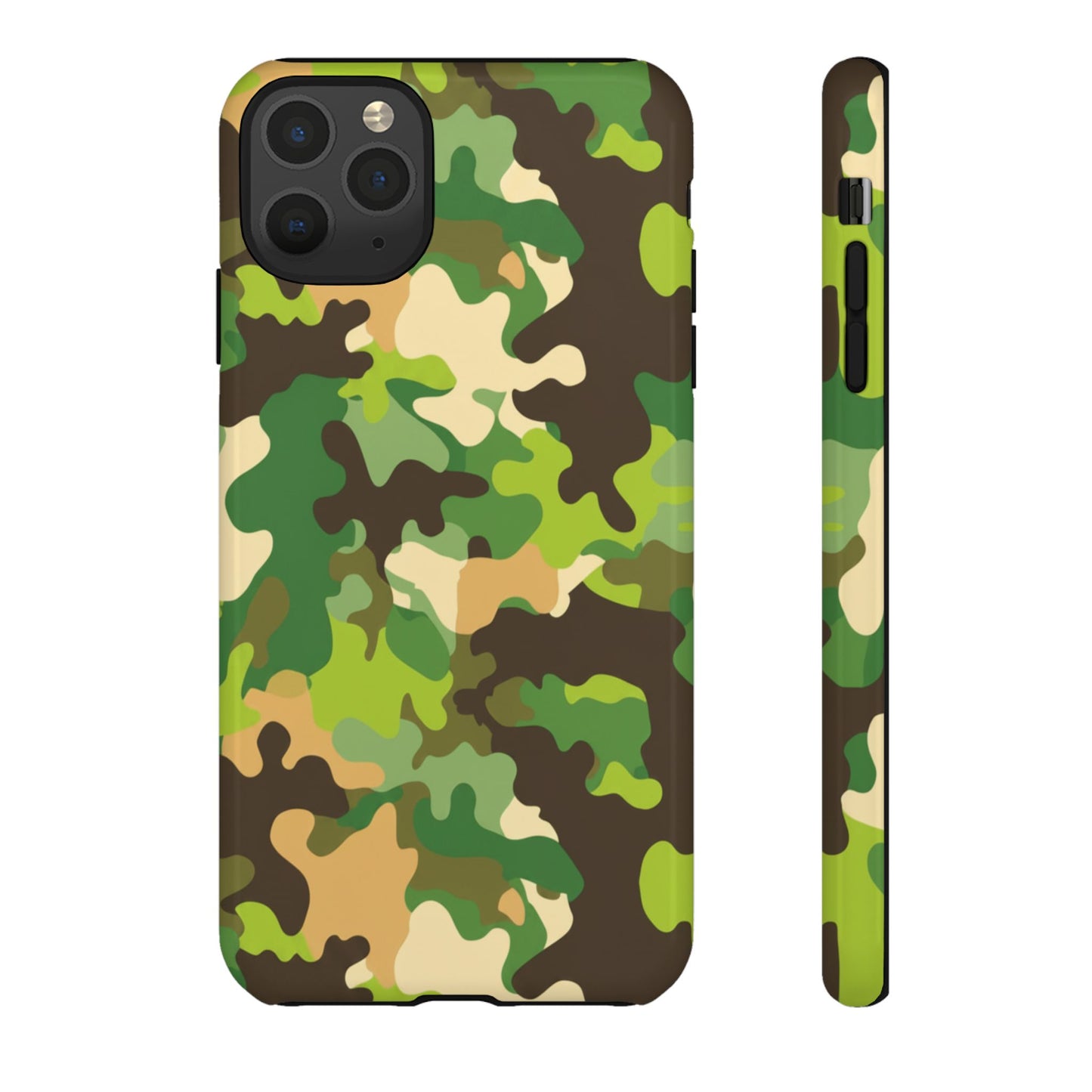 Camouflage Tough Phone Case — Military Camo Protective Cover