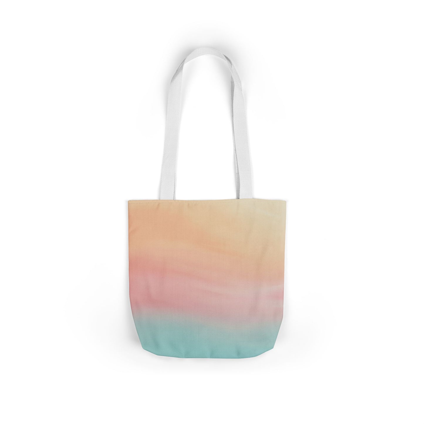Pastel Sunset Canvas Tote Bag