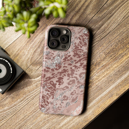Tropical Monstera Phone Case — Colorful Leaf Protective Tough Case