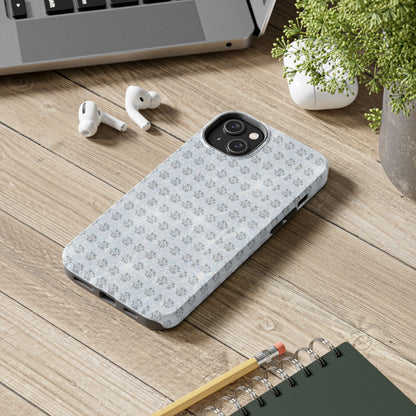 Tough Phone Case — Subtle floral Print Protective Cover