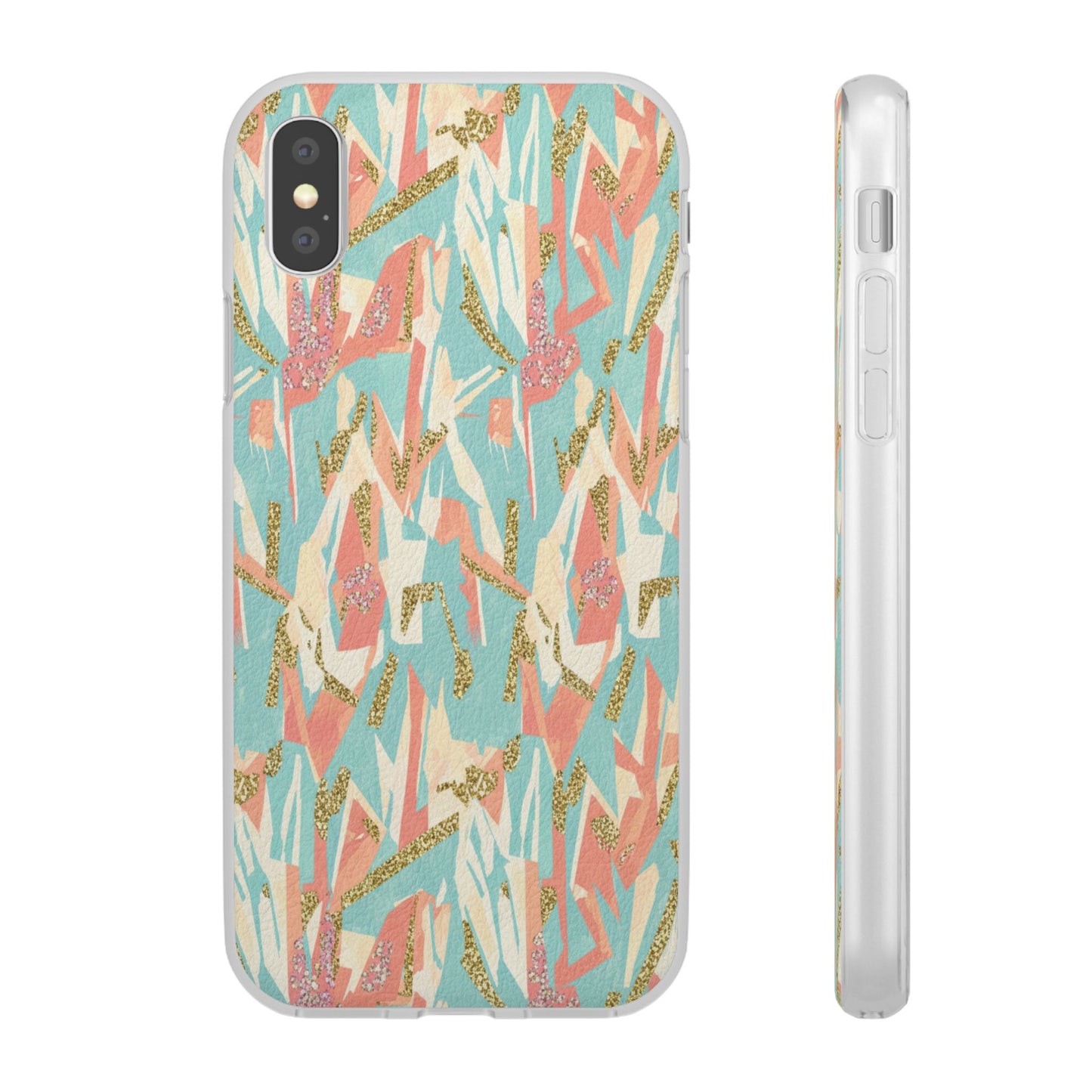 Pastel Abstract Floral Phone Case - Flexi Case