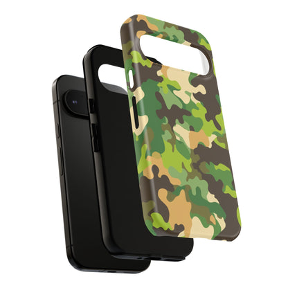 Camouflage Tough Phone Case — Military Camo Protective Cover