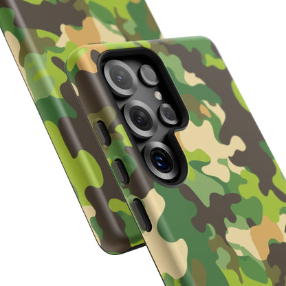 Camouflage Tough Phone Case — Military Camo Protective Cover